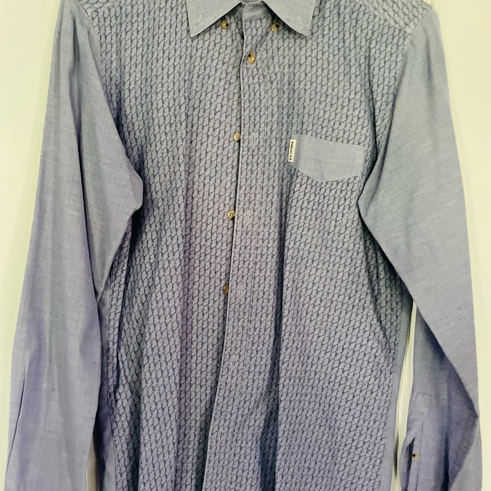Ben Sherman blue cotton denim like great condition